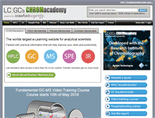 Tablet Screenshot of chromacademy.com